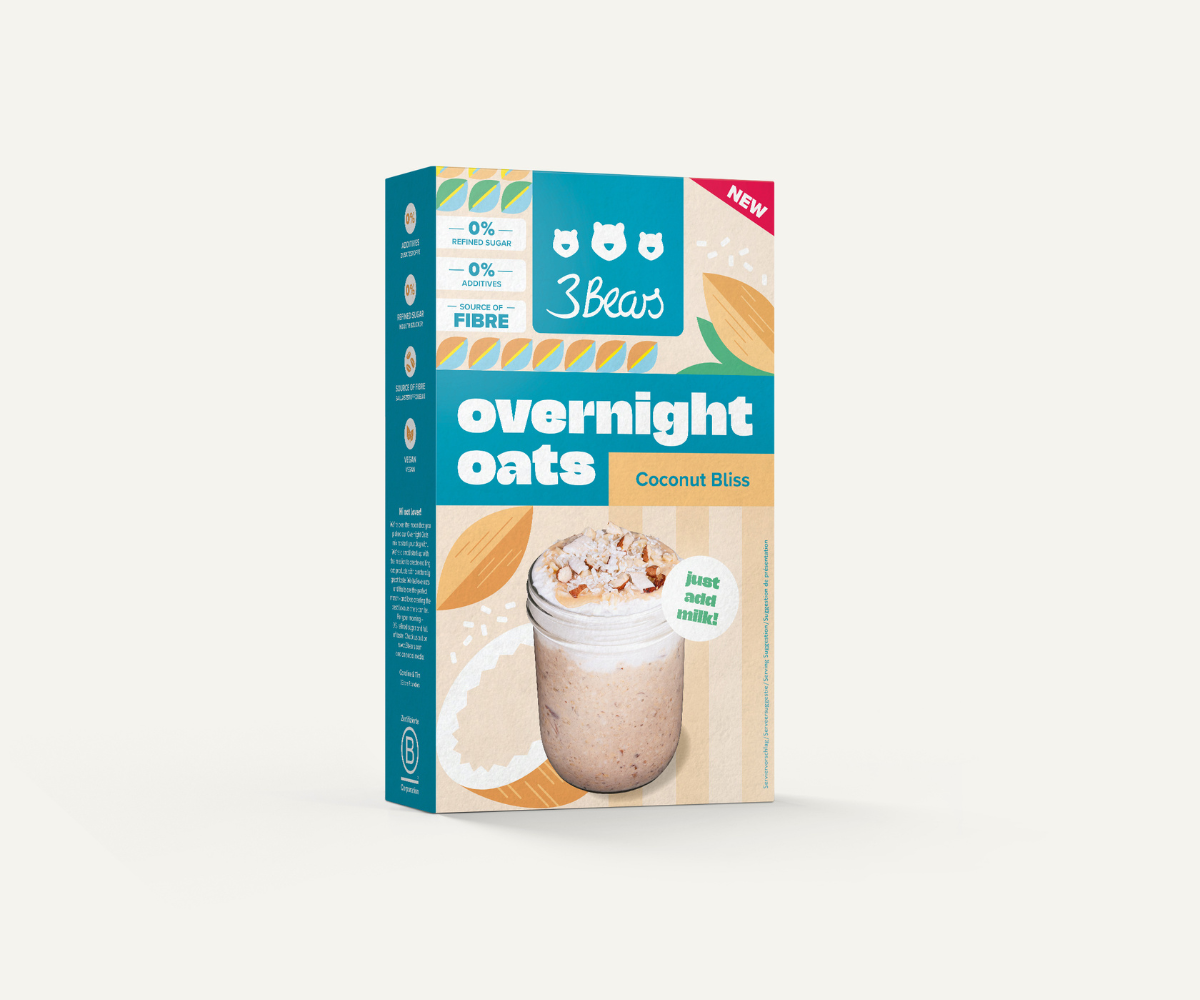 Overnight Oats Coconut Bliss Einzelprodukt 
