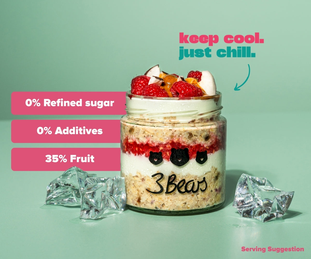 3Bears Overnight Oats Haselnuss-Kakao 