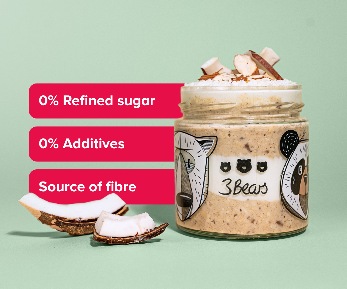 Overnight Oats Coconut Bliss Vorteile 